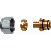 FAR Концовка для пластиковой трубы d 16х1,8 (накидная гайка М 24х19)