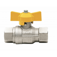 Кран шаровой муфтовый для газа полнопроходный (бабочка) ITAP"Berlin" 3/4"