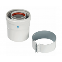 Адаптер вертикальный коаксиальный STOUT Ø60/100 (совместимый с Vaillant, Protherm) Адаптер вертикальный коаксиальный STOUT Ø60/100 (совместимый с Vaillant, Protherm)