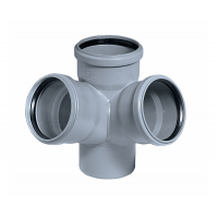 Крестовина двухплоскостная (угловая) ПП 110х110х110/87°, Ostendorf HT 115940