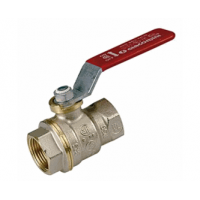 Шаровой кран латунный полнопр. 4" ВР, ручка-рычаг, Giacomini DADO R910X031