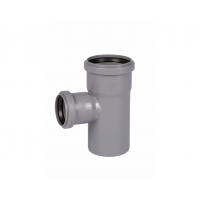 Тройник ПП 75х50/87° серый, Ostendorf HT 113410