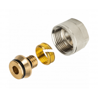 STOUT Фитинг компрессионный для труб PE-X/AL/PE-X 16х2,0х3/4"