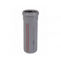 Труба ПП раструбная 110/250 мм, серая, Ostendorf HT 115010