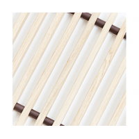 Решетка рулонная деревянная TECHNO 420мм*4400мм (светлое дерево) Решетка рулонная деревянная TECHNO 420мм*4400мм (светлое дерево)