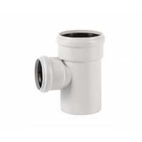 Тройник двухраструбный 110х78/87°, белый, Ostendorf Skolan dB 335410 Тройник двухраструбный 110х78/87°, белый, Ostendorf Skolan dB 335410