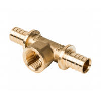 STOUT Тройник-переходник, 25x3/4" ВР