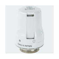 Головка термостатическая Stout, жидкостная  (от + 6°С до + 29°С) M30x1,5