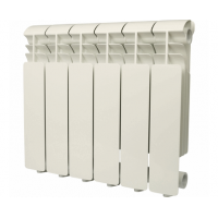 Алюминиевый радиатор Global Iseo 350/ кол-во секций 6 Алюминиевый радиатор Global Iseo 350/ кол-во секций 6