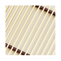 Решетка рулонная анодированная TECHNO 150мм*2000мм (золото) Решетка рулонная анодированная TECHNO 150мм*2000мм (золото)