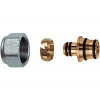 FAR Концовка для металлопластиковой трубы d 20х2,25 (накидная гайка М 24х19) FAR Концовка для металлопластиковой трубы d 20х2,25 (накидная гайка М 24х19)