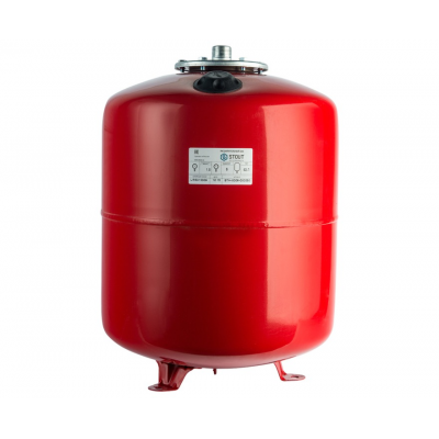 Расширительный бак для отопления STOUT STH-0006, вертикальный, 50 л., красный купить в Казани