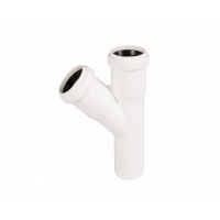 Тройник ПП 32/32/45°, белый, Ostendorf HT 559600