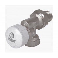 Клапан Stout термостатический, осевой 1/2" Клапан Stout термостатический, осевой 1/2"