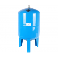 Расширительный бак для водоснабжения (гидроаккумулятор) STOUT STW-0002, вертикальный, 100 л., синий