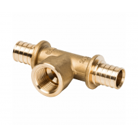 STOUT Тройник-переходник, 20x1/2" ВР