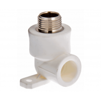 VALTEC Угольник с наружней резьбой с креплением 20х1/2" VALTEC Угольник с наружней резьбой с креплением 20х1/2"