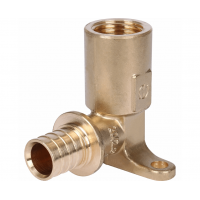 STOUT Угольник настенный с креплением (удлиненный), 20х1/2" ВР