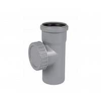 Ревизия ПП 75 мм, серая, Ostendorf HT 113600