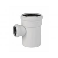 Тройник двухраструбный 110х58/87°, белый, Ostendorf Skolan dB 335420