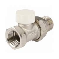 Клапан Stout запорно-балансировочный прямой 1/2"