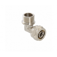 VALTEC Угольник обжимной (с переходом на НР) 20 х 1/2" НР