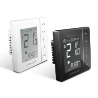 VS30B Электронный проводной термостат  программируемый с дисплеем встраиваемый черный