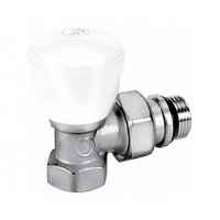 Ручной регулирующий клапан 1/2" НР-ВР, угловой, R5TG, Giacomini R5X033