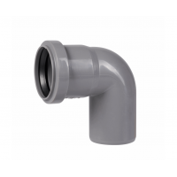Отвод ПП 50/87°, серый, Ostendorf HT 112140 Отвод ПП 50/87°, серый, Ostendorf HT 112140