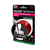  Лента универсальная для оперативного ремонта течи, 50 мм*3 м*0,5 мм, бордовый QS® Mr.Bond® EXTREME XL