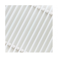 Решетка рулонная окраска цвет RAL TECHNO 150мм*4800мм (белый) Решетка рулонная окраска цвет RAL TECHNO 150мм*4800мм (белый)