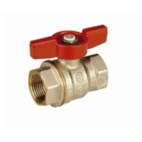 Шаровой кран латунный полнопр. 3/4" ВР, ручка-бабочка, Giacomini DADO R911X024