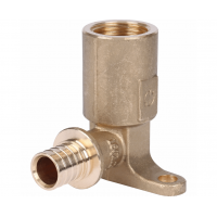 STOUT Угольник настенный с креплением (удлиненный), 16х1/2" ВР