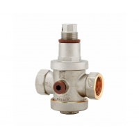 Редуктор давления с подсоединением для манометра 1/4" ITAP "EUROBRASS" 3"