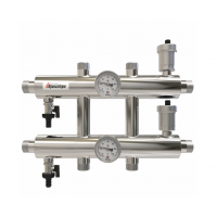 Распределительный коллектор ProxyTherm GK 25-3 (3 контура - 1"НР) Распределительный коллектор ProxyTherm GK 25-3 (3 контура - 1"НР)