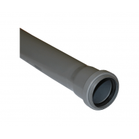 SINIKON ПП Труба канализационная D_50, L=1000 (стандарт) SINIKON ПП Труба канализационная D_50, L=1000 (стандарт)