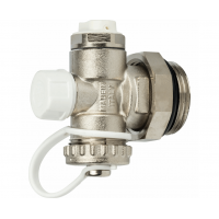 Регулируемый концевой фитинг с дренажным клапаном и ручнам воздухоотводчиком Регулируемый концевой фитинг с дренажным клапаном и ручнам воздухоотводчиком