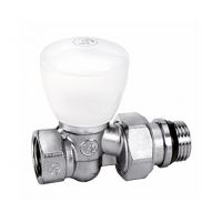 Ручной регулирующий клапан 1/2" НР-ВР, прямой, R6TG, Giacomini R6X033