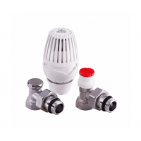 Комплект термостатический 1/2" угловой GEKON