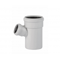 Тройник двухраструбный 110х58/67°, белый, Ostendorf Skolan dB 335320 Тройник двухраструбный 110х58/67°, белый, Ostendorf Skolan dB 335320