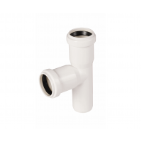 Тройник ПП 32/32/87°, белый, Ostendorf HT 559660