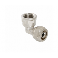 VALTEC Угольник обжимной (с переходом на ВР) 20 х 3/4" ВР