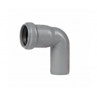Отвод ПП 32/87° серый, Ostendorf HT 110140