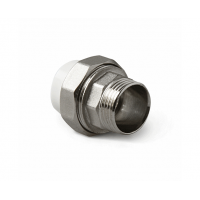 ProAqua Муфта комб.разъём.(американка) с наружной резьбой 25х3/4" ProAqua Муфта комб.разъём.(американка) с наружной резьбой 25х3/4"