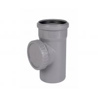 Ревизия ПП 110 мм, серая, Ostendorf HT 115600