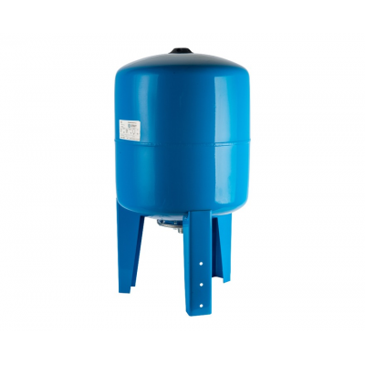 Расширительный бак для водоснабжения (гидроаккумулятор) STOUT STW-0002, вертикальный, 50 л., синий купить в Казани