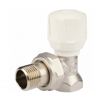 Клапан Stout ручной с закрытием затвора "металл по металлу", угловой 3/4" Клапан Stout ручной с закрытием затвора "металл по металлу", угловой 3/4"