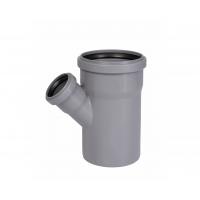 Тройник ПП 110/50/45°, серый, Ostendorf HT 115220