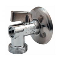 Шаровой кран для стиральной машины 1/2"ВР-3/4"НР, угловой, Giacomini R614X004