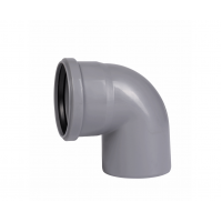 Отвод ПП 110/87°, серый, Ostendorf HT 115140